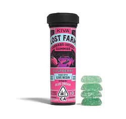 Logo for Gummies - Lost Farm Raspberry Wedding Cake Live Resin Gummies