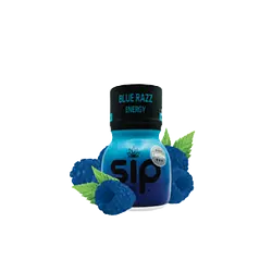 Logo for drinks - Blue Razz Energy Elixir