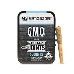 Logo for singles - Gmo Top Shelf Curejoint Minis 6 X .