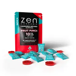 Logo for Gummies - Fruit Punch Indica Gummies