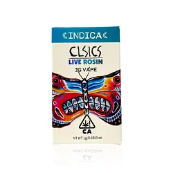 Logo for Cartridges - Live Rosin Cart Ghost Vapor