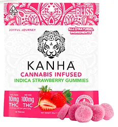 Logo for Gummies - Indica Strawberry Gummies Kanha