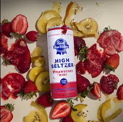 Logo for  - Pbr Strawberry Kiwi Infused Seltzer High Single Can