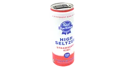 Logo for drinks - Pabst Blue Ribbon Strawberry Kiwi High Seltzer 355ml