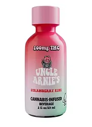 Logo for drinks - Uncle Arnies Strawberry Kiwi Shot