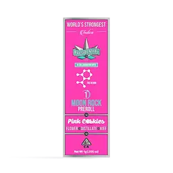 Logo for singles - Pink Cookies Moon Rock Preroll
