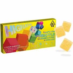 Logo for Gummies - Sour Gummies 10pk Pineapple Hybrid
