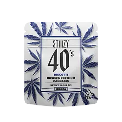 Logo for 40's Infused Flower - Biscotti Infused