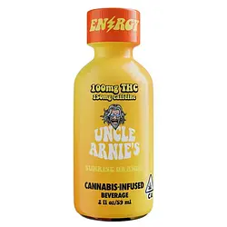 Logo for drinks - Shot Caffeine Sunrise Orange