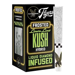 Logo for Frosted Flyers 5pack - Lemon Lime Kush Diamond Frosted Flyers Prerolls