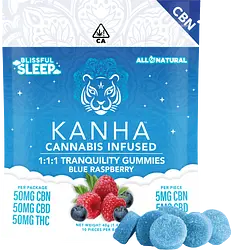 Logo for Gummies - 1:1:1 Tranquility Gummies 10pack