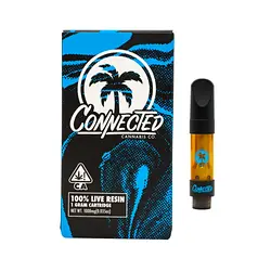 Logo for liveresin - Electric Blue Live Resin 510 Cart Vape Connected