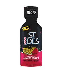 Logo for drinks - Shot Strawberry Lemonade