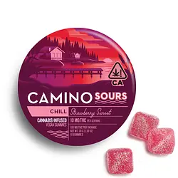Logo for Gummies - Strawberry Sunset Sour Gummies