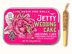 Logo for Infused - 5pk Modified Grapes X Wedding Cake Live Resin Prerolls Jetty