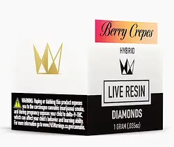 Logo for diamonds - Berry Crepes Live Resin Diamonds