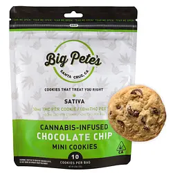 Logo for Baked Goods - Big Pete's: Chocolate Chip Sativa Cookies 10pack