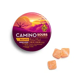 Logo for Gummies - Camino 1:1 Orchard Peach Balance Sour Gummies