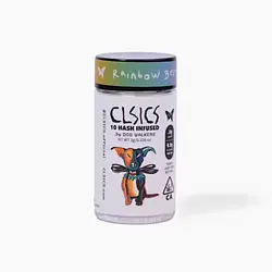 Logo for singles - Rainbow Beltz Hash Infused 10pk Preroll