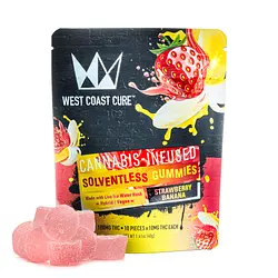 Logo for Gummies - Strawberry Banana Solventless Gummies Flavored 10 Pieces Mylar