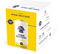 Logo for drinks - Pabst Lemon Infused High Seltzer 4 Pack