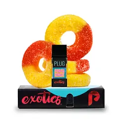 Logo for pods - Peach Ringz Plugplay
