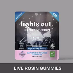 Logo for Gummies - Wildberry Live Rosin Gummies 10thc:5cbn