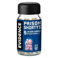 Logo for Infused Prerolls 5 Pack - Prison Shortys Bubba Gum Og