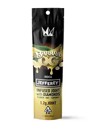 Logo for Infused - X Jefferey Dabilicious Diamond Infused Preroll