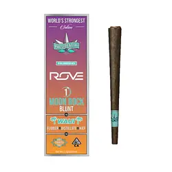 Logo for blunts - X Rove Waui Moon Rock Blunt
