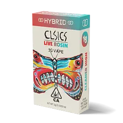 Logo for Live Rosin Cartridge - Rainbow Beltz