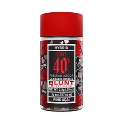 Logo for blunts - 40's Pink Acai Multi Infused Blunts 5pk