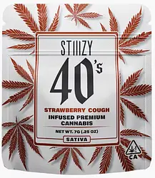 Logo for 40's Infused Flower - Strawberry Cough Infused