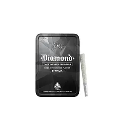 Logo for 5 Pack Diamond Infused Pre Roll - Blue Sherbert Hybrid Diamond Thcainfused Prerolls 5pack