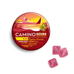 Logo for Gummies - Camino Sours Raspberry Lemonade 'Bliss' Gummies