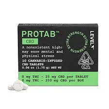 Logo for capsulestablets - X 10pk Tablets Protab Cbd