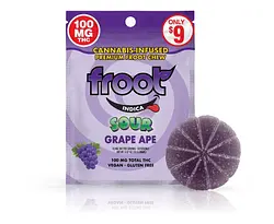 Logo for Single Gummy - Sour Grape Ape