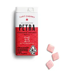 Logo for dissolvables - Petra Tart Cherry Mints