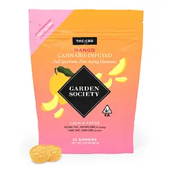 Logo for Calm Focus Gummies - 1:1 Mango