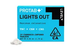 Logo for capsulestablets - Protab Tablet 10pk Lights Out Cbg Cbn
