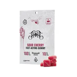 Logo for Gummies - Sour Cherry Diamond Infused Gummies