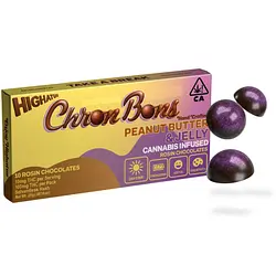 Logo for Chocolates - Peanut Butter Jelly Chronbons 10pc