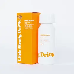 Logo for drinks - Little Strong Drink Cbn 5:1 Mandarin Turmeric Ginger