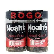 Logo for singles - Ghost Crack 10pk Prerolls Noah's Bogo