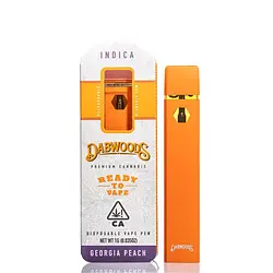 Logo for disposables - Georgia Peach Indica All In One