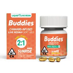 Logo for capsulestablets - Sunrise 2:1 60pc Liquid Live Resin Soft Gels