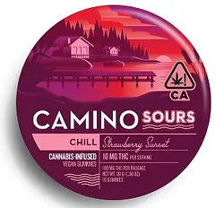 Logo for  - Camino Sours Strawberry Sunset