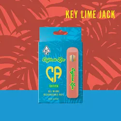 Logo for disposables - Key Lime Jack Allinone