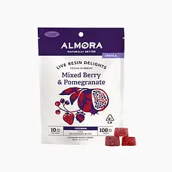 Logo for Gummies - Mixed Berry Pomegranate 10pk Live Resin Vegan Gummy S