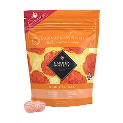 Logo for Brighter Day Wine Country Gummies - Peach Prosecco
